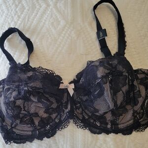 NEW Victoria's Secret Midnight Lace Bra